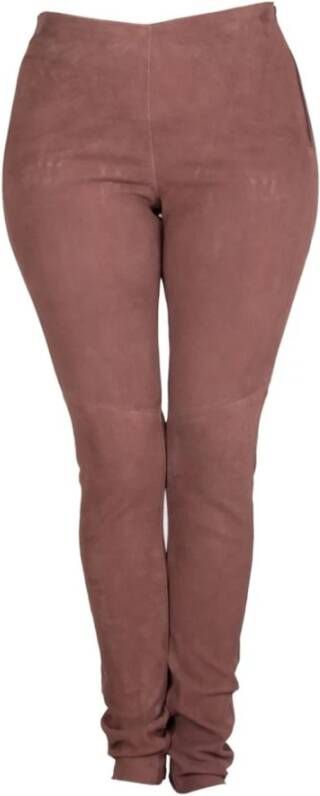 Btfcph Klassieke rekbare leggings skind 10481bf Bruin Dames