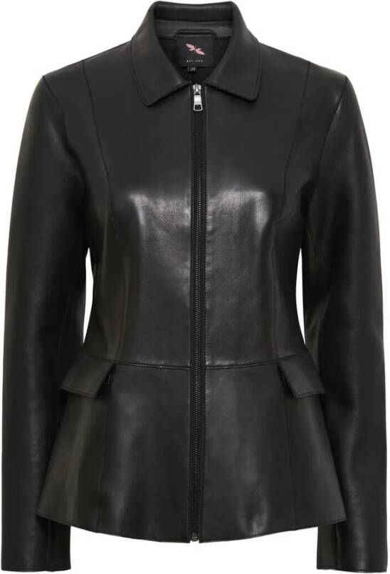 Btfcph Leather Jackets Zwart Dames