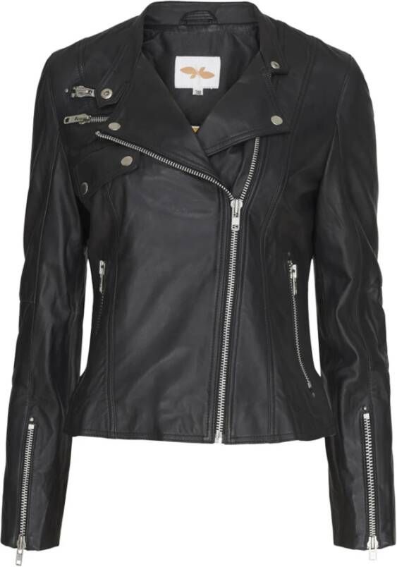 Btfcph Leider JKT -Text UP Tapijt Lind 10854 Zwart Dames
