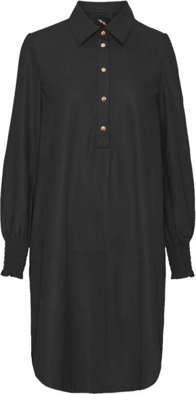 Btfcph A-lijn Jurk W. Smok Skind 100159 Black Dames
