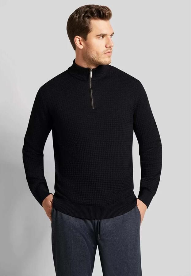 Bugatti Donkerblauwe Trui Blue Heren