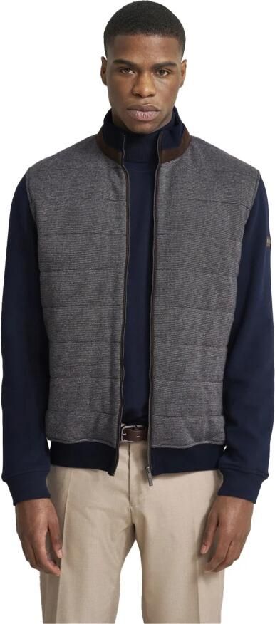 Bugatti Sweatvest gemaakt van 100% katoen