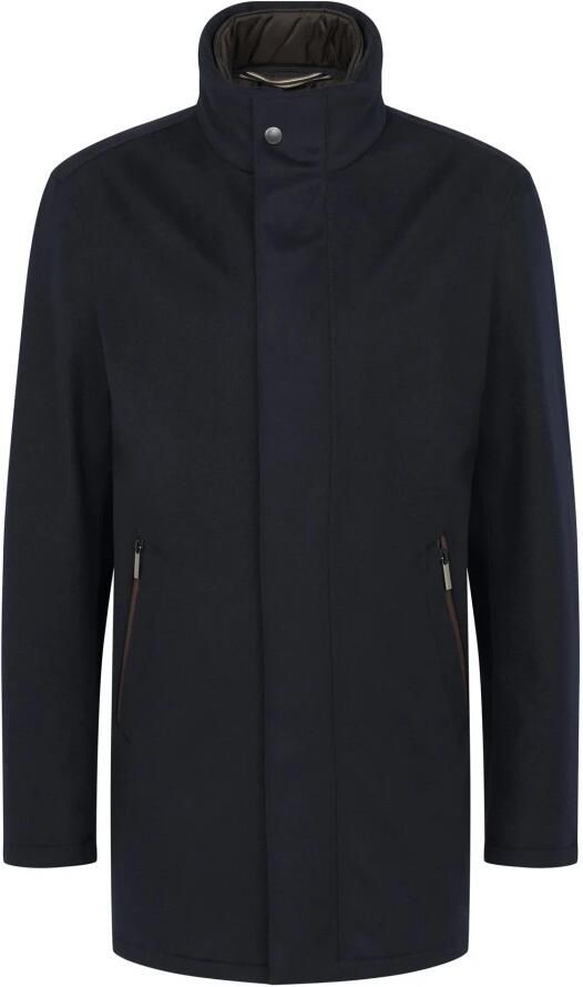 Bugatti Donkerblauwe Jas Blue Heren