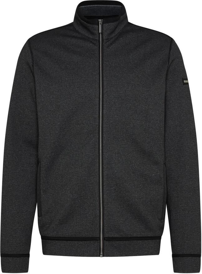 Bugatti Grijze Vest met Opstaande Kraag Gray Heren