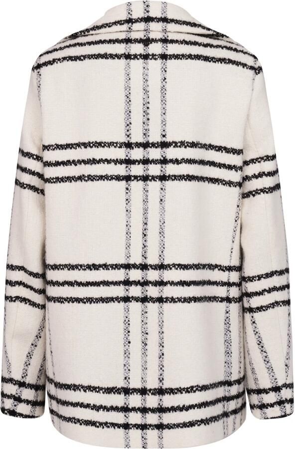 Bugatti Moderne geruite 2-knoops met afneembare vest Beige Dames - Foto 5