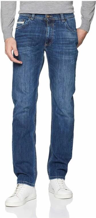 Bugatti 5-pocket jeans Band met riemlussen en zip-fly - Foto 4