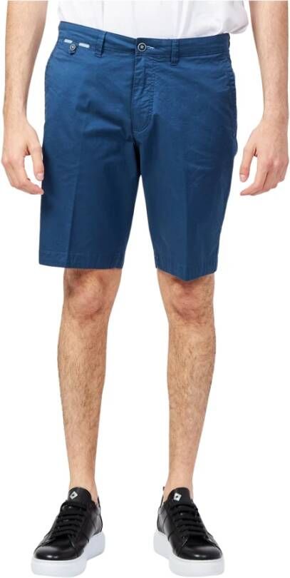 Bugatti Shorts Blauw Heren