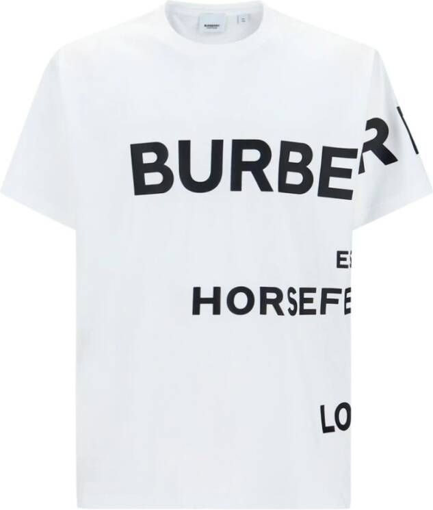 Burberry Harlford T-Shirt White Heren