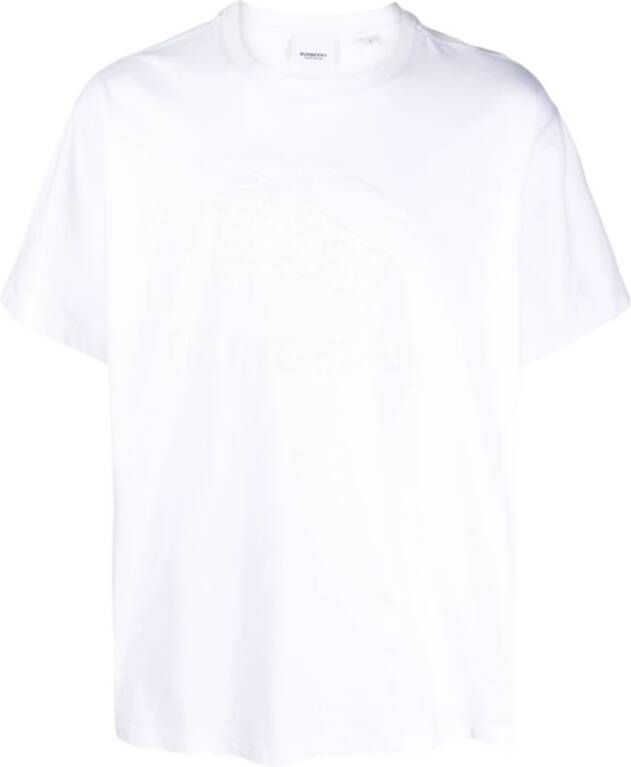 Burberry A1464 Raynerton T-Shirt Stijlvolle Top voor Heren White Heren