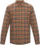 Burberry Geruite Overhemd Vintage Stijl Multicolor Heren - Thumbnail 1