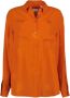 Burberry Ivanna Zijden Overhemd Orange Dames - Thumbnail 1