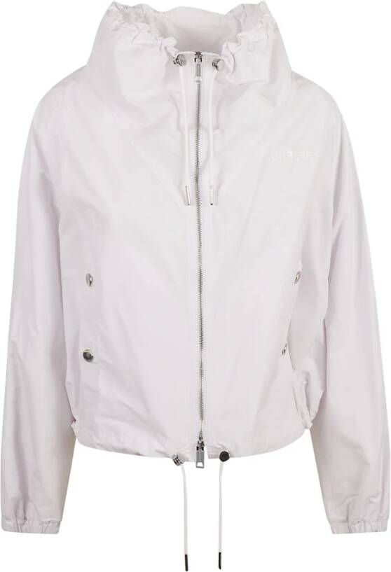 Burberry Askern Hs23:133816 Lichtgewicht jas voor dames White Dames