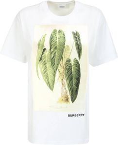 Burberry basic T-shirt Wit Dames