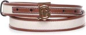 Burberry Belts Beige Dames