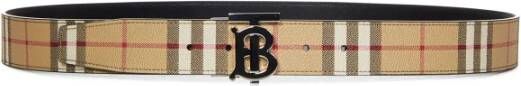 Burberry Belts Beige Heren