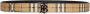 Burberry Vintage Check Reversible Leren Riem Beige Heren - Thumbnail 1