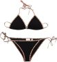 Burberry Zwarte en geruite bikini Black Dames - Thumbnail 5