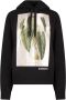 Burberry Hoodie met veters voor vrouwen Black Dames - Thumbnail 1