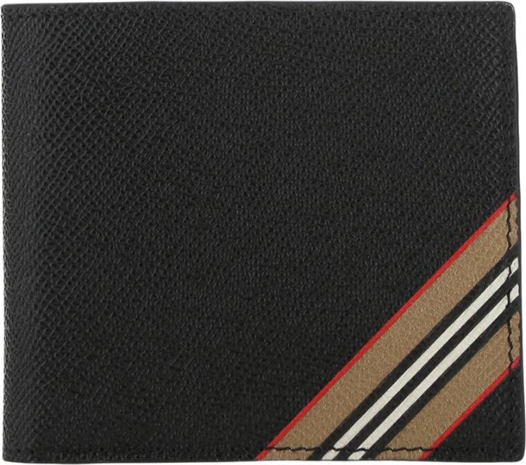 Burberry Stijlvolle Kaarthouder Portemonnees Black Unisex
