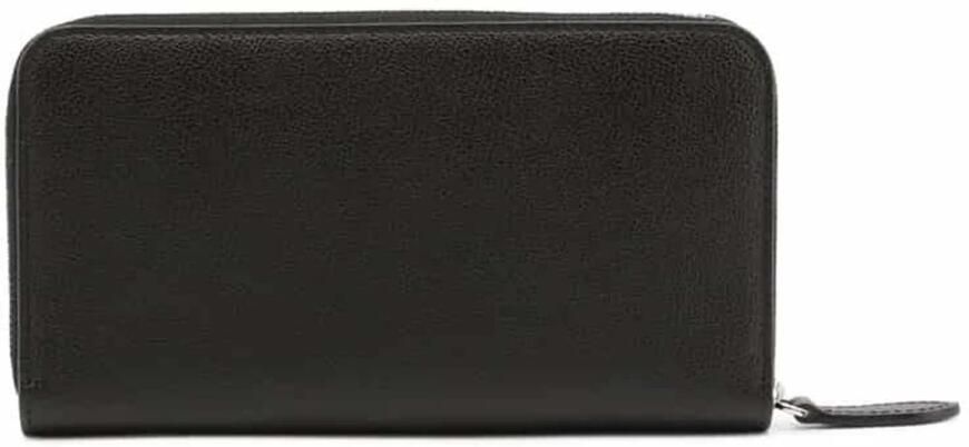 Burberry Leren Rits Portemonnee Stijlvol en Functioneel Black Dames