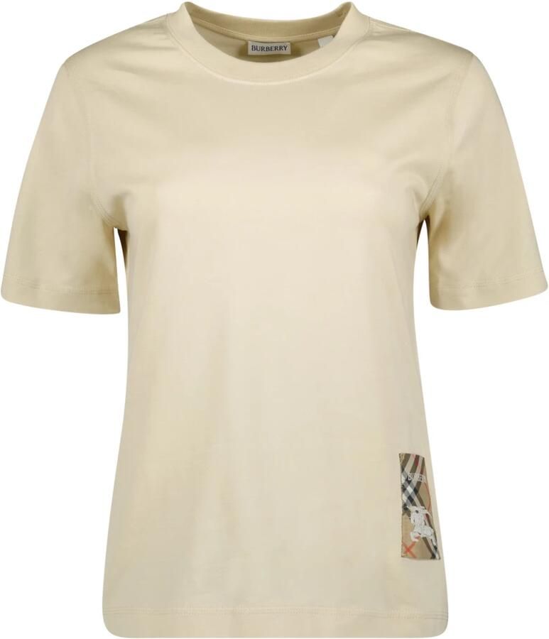 Burberry Beige Cavalier T-shirt Lente-Zomer 2025 Beige Dames - Foto 2