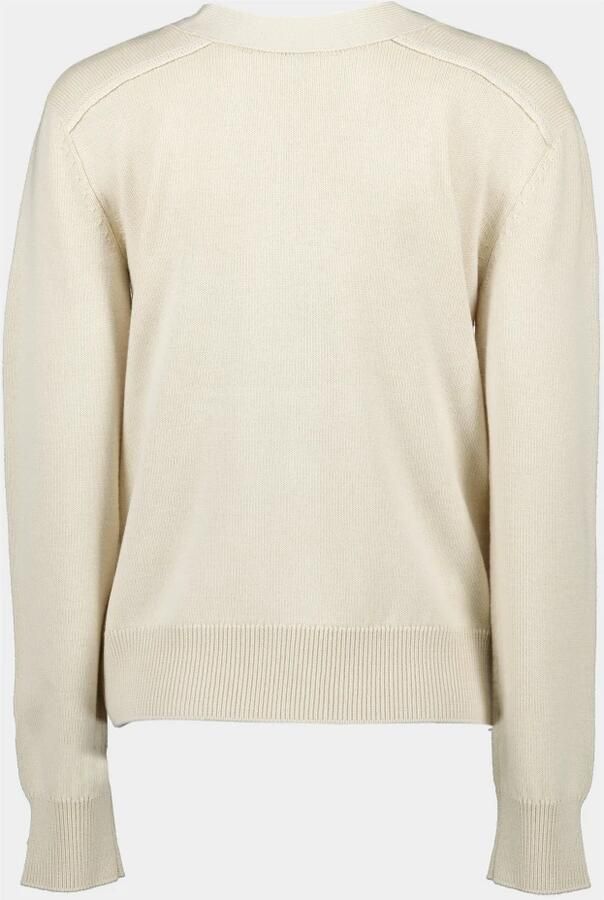 Burberry Iconische Logo Cardigan met V-hals Beige Dames - Foto 4