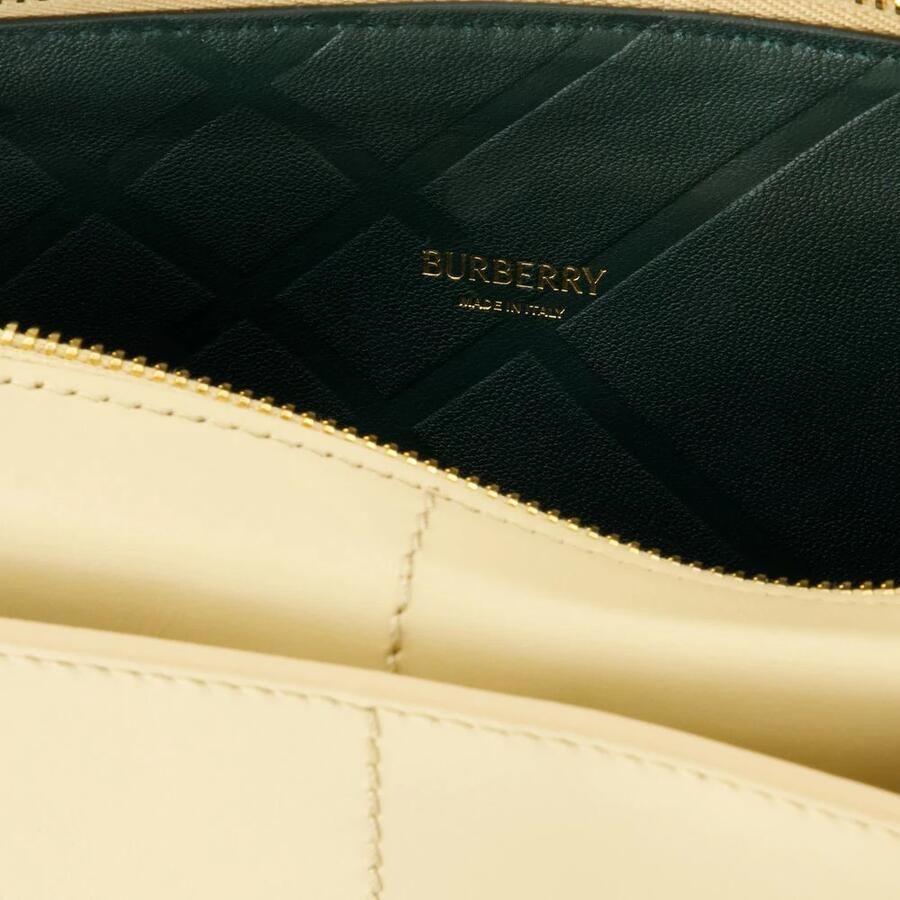 Burberry Beige Leren Crossbody Tas met Magnetische Sluiting Beige Dames - Foto 2