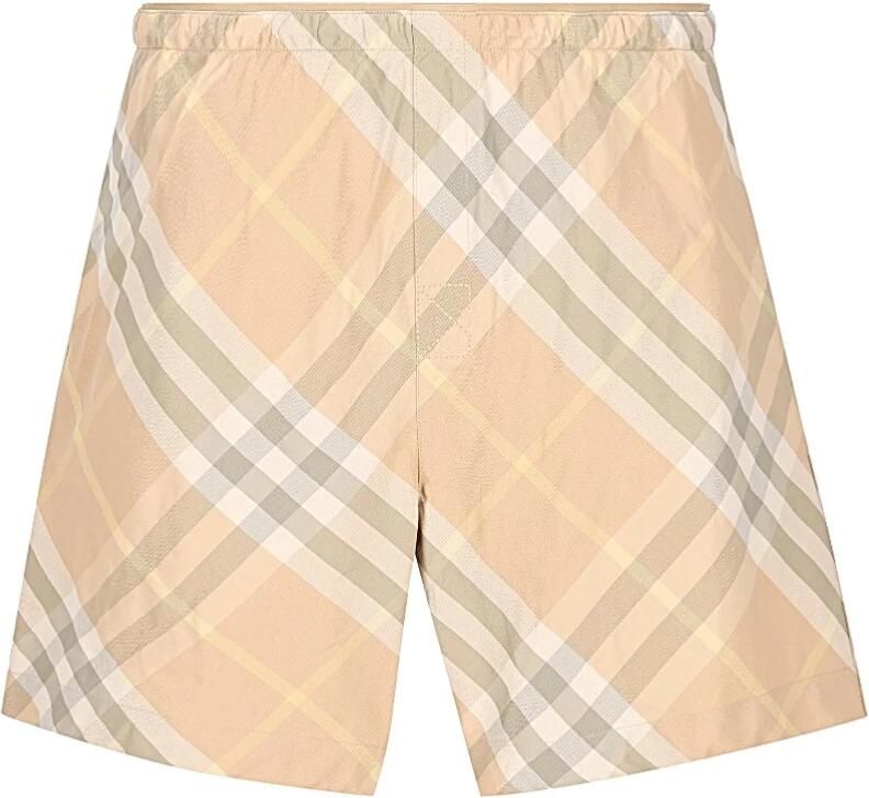 Burberry Casual Denim Shorts voor Vrouwen Beige Dames