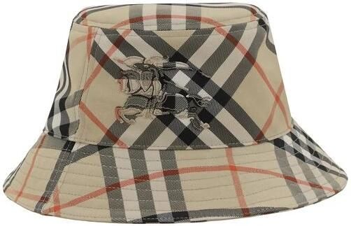 Burberry Check Bucket Hat met Equestrian Knight Multicolor - Foto 3