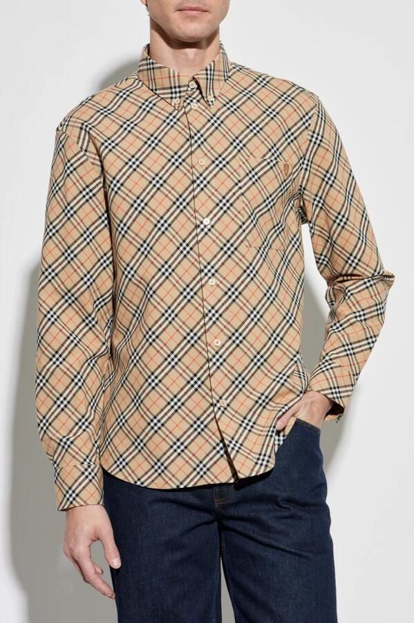 Burberry Sweater Geruit overhemd met lange mouwen voor vrouwen - Foto 4