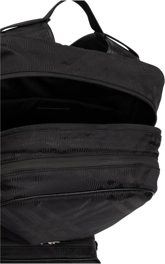 Burberry Stijlvolle Nylon Rugzak met Verstelbare Band Black Heren - Foto 5