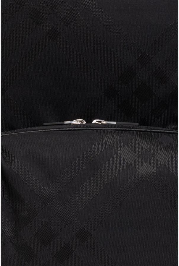 Burberry Stijlvolle Nylon Rugzak met Verstelbare Band Black Heren - Foto 4
