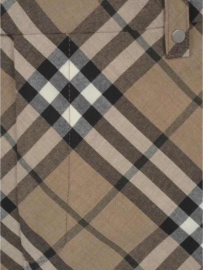 Burberry Geruite Patroon Broek met Ritszakken Multicolor Heren - Foto 2