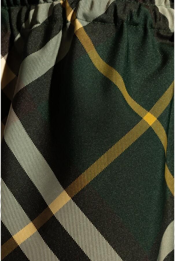 Burberry Zwart T-shirt met geborduurd logo van katoen man Black Heren - Foto 9