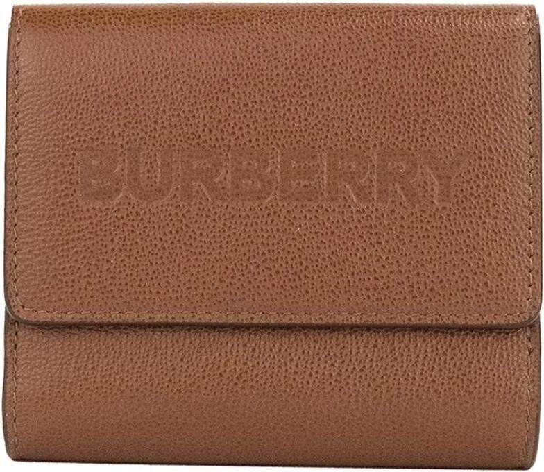 Burberry Portemonnee winkelcentrum Lederen Portemonnee Belichaamd Logo