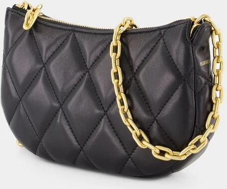 Burberry Gewatteerde leren Rocking Pouch in zwart Black Dames