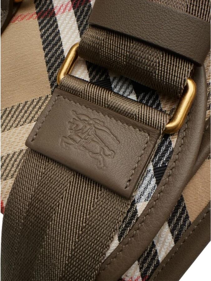 Burberry Hobo bags Small B-Clip Messenger Crossbody Synthetic Bei in beige - Foto 3