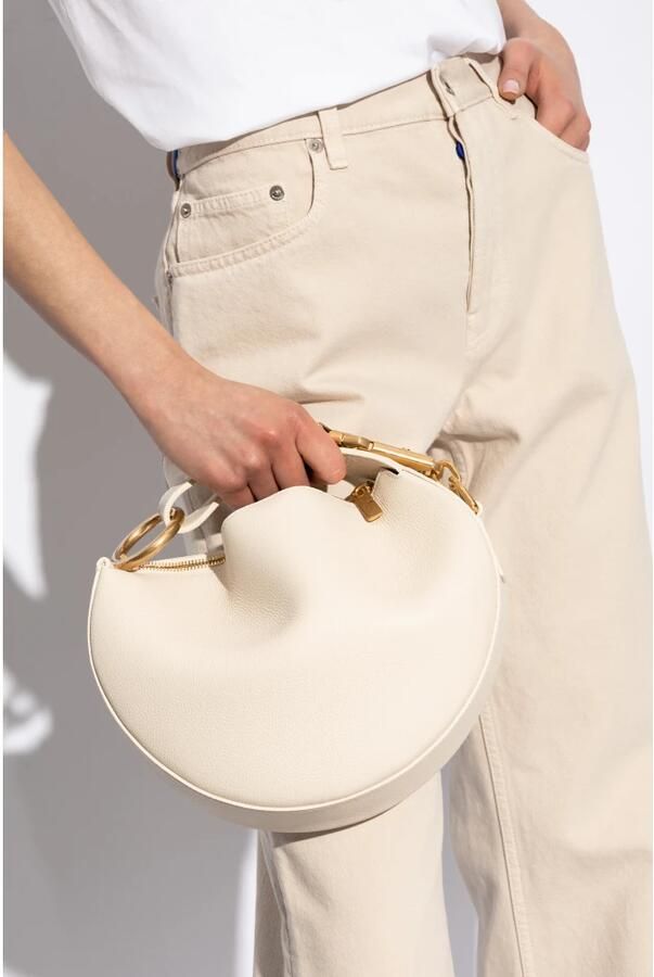 Burberry Crossbody bags Junior Knight Purse Leather Beige in beige - Foto 6