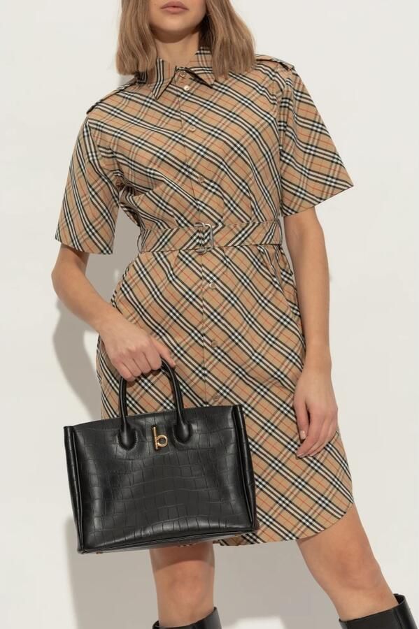 Burberry Shoppers & Totes Rocking Horse Tote Bag in zwart - Foto 5