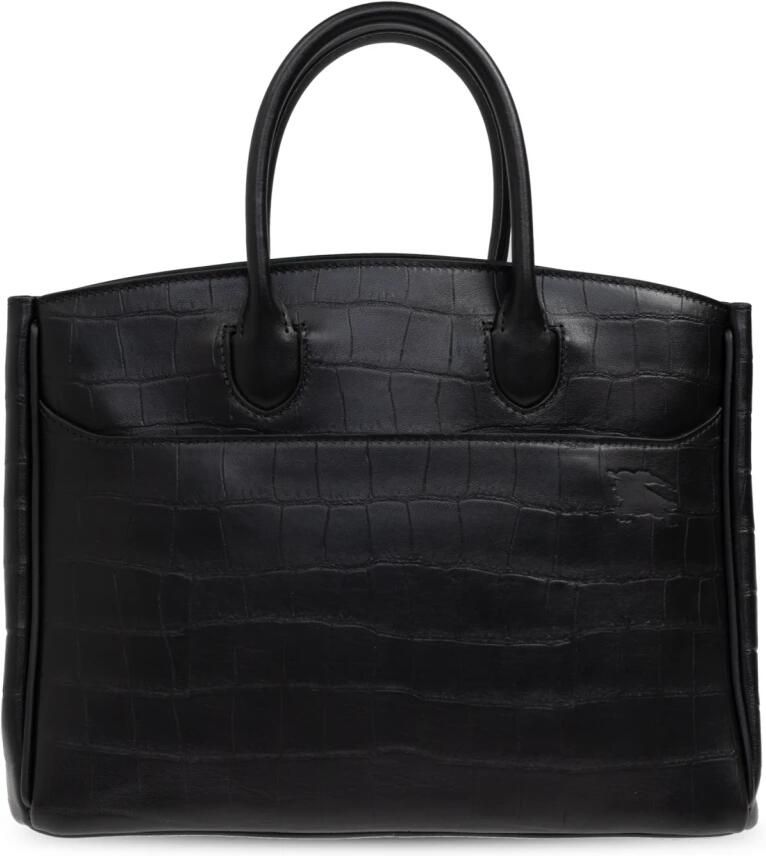 Burberry Shoppers & Totes Rocking Horse Tote Bag in zwart