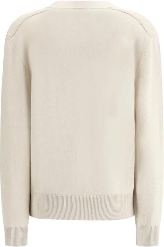 Burberry Iconische Logo Cardigan met V-hals Beige Dames - Foto 10