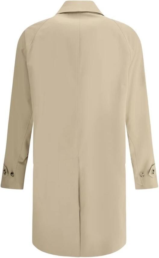 Burberry Klassieke Katoenen Knoopjas met Check Voering Beige Heren - Foto 3