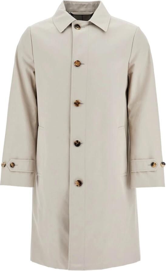 Burberry Klassieke Katoenen Jas met Ruitvoering Gray Heren - Foto 8