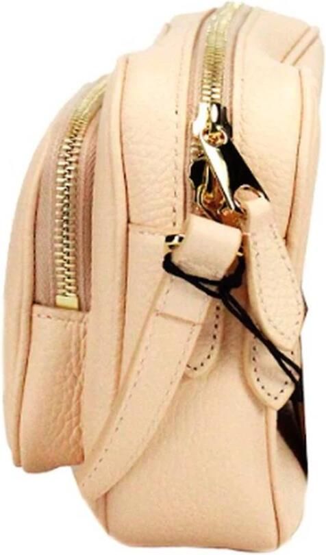 Burberry Korrelig leren cameratas Crossbody tas Beige Dames - Foto 4