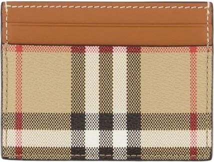 Burberry Portemonnee Iconische kaarthouder met ruitpatroon en dubbele kaartsleuven - Foto 8