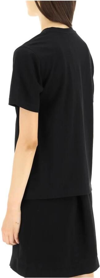 Burberry Zwarte T-shirts en Polos met Logo Print Black Dames - Foto 3