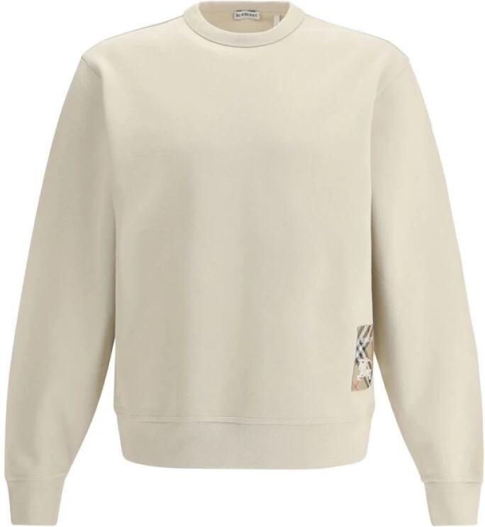 Burberry Logo Sweatshirt met Equestrian Knight Detail Beige Heren - Foto 6