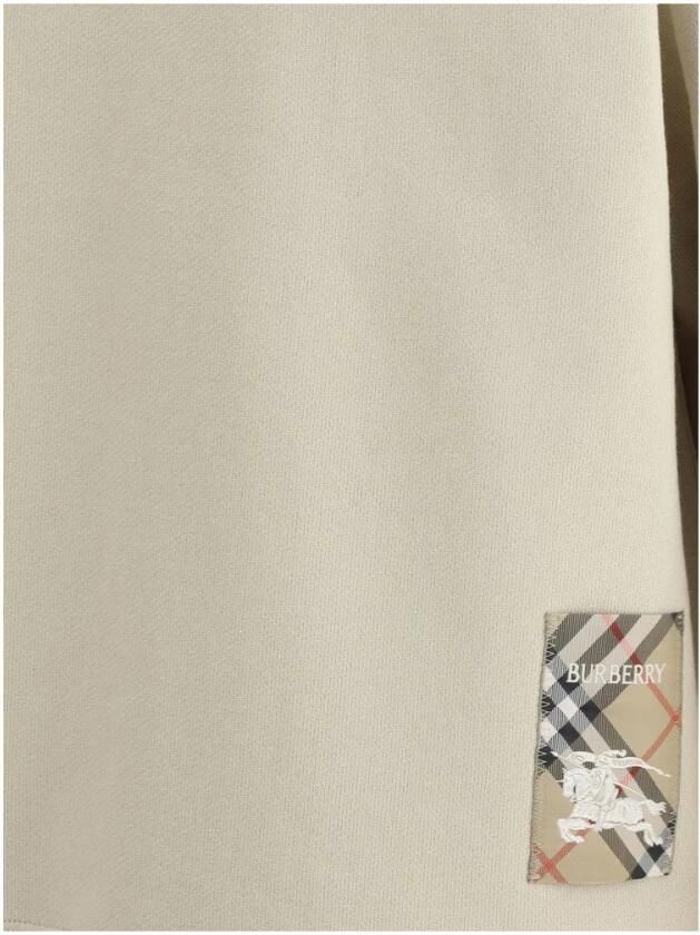 Burberry Logo Sweatshirt met Equestrian Knight Detail Beige Heren - Foto 5