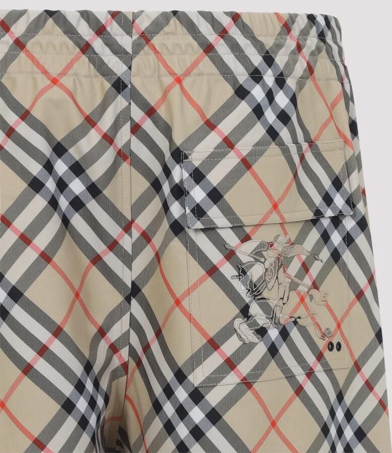 Burberry Zwart T-shirt met geborduurd logo van katoen man Black Heren - Foto 4