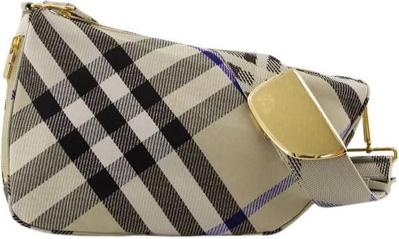 Burberry Crossbody bags Shield Messenger Purse Synthetic Neutral in beige